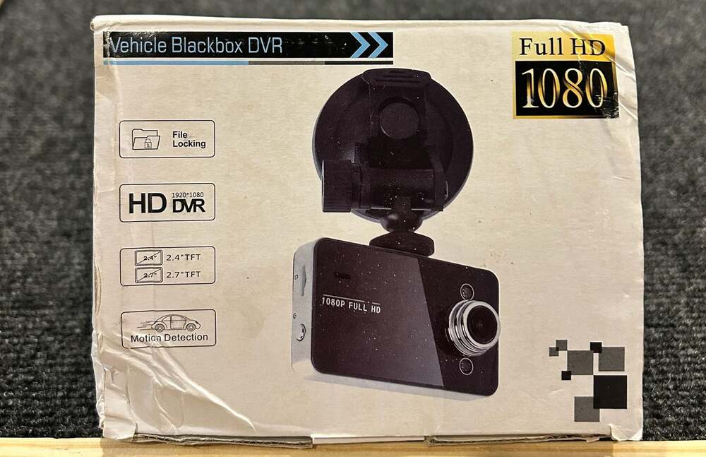 Vehicle Blackbox DVR Full HD 1080 Dash Camera Recorder